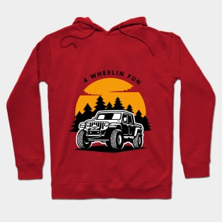 4 Wheelin Fun Hoodie